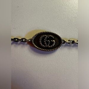 Authentic Gucci Double G link bracelet